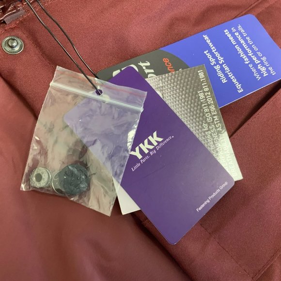 NWT Riding Sport Crown Jacket In Maroon Size XXL - Picture 12 of 12